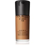 MAC Cosmetics Studio Fix Fluid SPF 15 24HR Matte Foundation + Oil Control mattifying foundation SPF 15 shade NW40 30 ml