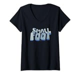 Womens Smallfoot Logo V-Neck T-Shirt