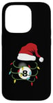 Coque pour iPhone 14 Pro Bowling de Noël assorti pour la famille