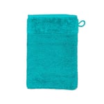 MÖVE Bamboo Luxe Gant de Toilette 15 x 20 cm, Fabriqué en Allemagne, 60% coton / 40% viscose en pulpe de bambou, Ocean (Bleu)