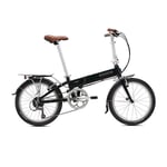 Bickerton Argent 1808 Folding Bike, Lightweight Adult Bike With 8 Speed Gear Range, 20" Classically Designed Fold Up Bike, Compact & Reliable Foldable Bike To Get You Moving, Quick & Easy Fold Bicycle