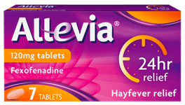 Allevia Fexofenadine 120mg Hayfever Tablets, 7 tabs (Expiry April 2025)