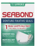 SEABOND UPPERS GREEN ORIGINAL DENTURE FIXATIVE - 15 PCS