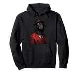 Newfoundland Dog Suit Pullover Hoodie