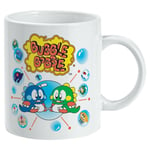 Bubble Bobble Mug Retro Arcade Gift Boxed Tea Coffee Cup Home Gift For Him Her