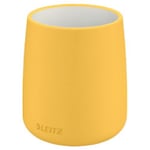 Leitz Pencil Pot Cosy Ceramic Warm Yellow 108 x 87 x 87 mm