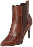 MARCO TOZZI Femme Damen 2-2-25350-29 Bottine Chelsea, Cognac STR, 42 EU