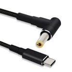 USB-C till DC-kabel 5,5x2,5 mm 15 V