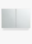 John Lewis Large Double Mirror-Sided Bathroom Cabinet