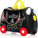 Trunki Childrens Ride On suitcase and kids hand luggage in Pedro the Pirate Ship