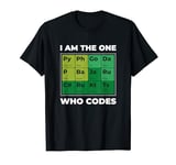 Table Of Elements Computer Programmer Coding T-Shirt