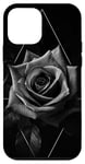 Coque pour iPhone 12 mini Rose Minimalisme Géométrique Art Floral Thèmes Goth