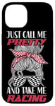 iPhone 14 Racing Race Sunglasses Girl Just Call Me Pretty And Take Me Case