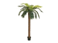 EUROPALMS Phoenix palm deluxe, artificial plant, 300cm, Imponerande Phoenix palm med blad av högkvalitativt textilmaterial