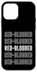 Coque pour iPhone 12 mini Sang-rouge