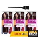 L'Oreal Casting Creme Gloss Hair Color All Colors 3-Pack