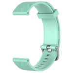 Forerunner 245/245 Music / Forerunner 645/645 Music - Silikon klockarmband 20mm - Cyan