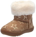 UGG Mixte Enfant Sammee Étoiles Botte Tendance, Châtaignier doré irisé, 23.5