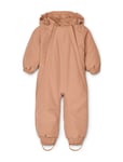 Lin Baby Snowsuit Outerwear Coveralls Snow-ski Coveralls & Sets Pink Liewood