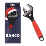 BAHCO 8IN. ADJUSTABLE WRENCH EXTRA WIDE OPENING JAW, SPECIAL EDITION - 9031-XE