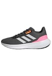 adidas Women's Runfalcon 3.0 Shoes Sneaker, Grey Six Crystal White Beam Pink, 6.5 UK