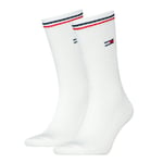 Tommy Hilfiger unisex-sukat 2 kpl, valkoiset