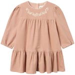 Lil’ Atelier Revelle cord dress – rugby tan - 122