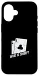 Coque pour iPhone 16 Qu'est-ce que Trump The Art of Euchre