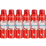 Old Spice Deodorant Body Spray Wolfthorn 150ML x 6