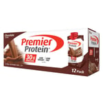 Premier Protein Chocolate Flavour Drink Shakes Pack of 12 x 325ml