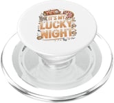 It's My Lucky NIght - Funny Casino Gaming PopSockets PopGrip for MagSafe