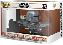 Hahmo Funko POP! Star Wars The Mandalorian in N-1 Starfighter 6inch