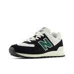 New Balance Homme 574 Sneaker, Black 001, 44 EU