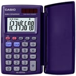 Casio HS-8VERA Calculatrice de poche bleu foncé Ecran: 8 solaire, à pile(s) (l