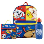 PAW Patrol Backpack Set | Chase And Marshall Lunch Bag | PAW Patrol Water Bottle