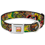 Buckle Down 9–38,1 cm Marvel Comics Thor et Loki Poses/Retro Comic Books Stacked Collier de Chien