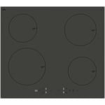 electriQ 60cm 4 Zone Plug In Induction Hob - Grey