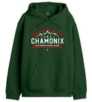 Republic Of California Men's Uxrepczsw021 Hooded Sweatshirt, Green, XXL