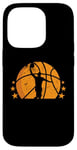 Coque pour iPhone 14 Pro Basket-ball Dunking Sport America États-Unis