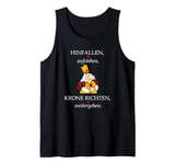 Alice Fall down Get up Straighten the crown Move on Tank Top