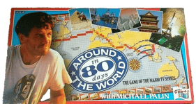 Around The World In 80 Days With Michael Palin 1992 Board Game BBC 1992 Vintage