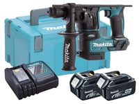 MAKITA 18V BRUSHLESS ROTARY HAMMER DRILL 17MM - DHR171 - 4.0AH PACK