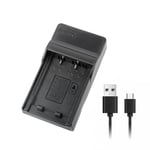 Chargeur USB de batterie Li-10B pour appareils photo numériques Olympus s'adapte C-50 C-60 C-70 C-470 C-5000 C-7000 D-590 - Type 1PCS-USB