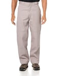 Dickies Mens 85283sv Trousers, Silver Gray, 30W / 30L UK