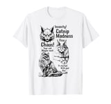 Funny Catnip Madness Cute Kitten Cat Lover T-Shirt