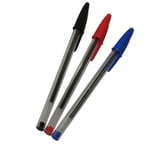 Original Bic Cristal à Bille Stylo-Plume 50 Pcs Rouge Ou Bleu Ou Noir Bl