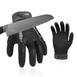 Vgo... NGG X1 1paire de gants de travail sans couture, gants de sécurité, gants de mécanicien，HPPE Anti-cut Liner, EN388 niveau C, ANSI niveau A3