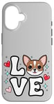 Coque pour iPhone 16 Chihuahua Love Chichi mignon Chichi Maman Filles Femmes