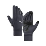 Gants Tactiles Gant VTT Gants Moto Femme Gants d'automne Et d'hiver ImperméAbles AdaptéS À La Course À Pied À VéLo Gant De Moto Grey,L