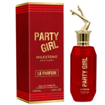 Red Emper Party Girl By Milestone Fragrance Perfume for Women 85ml Pour Femme